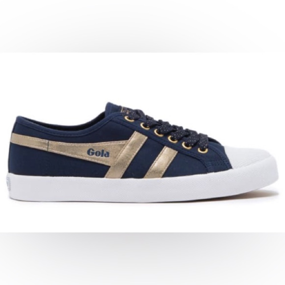 Gola – Coaster Mirror Sneaker
NAVY/GOLD / 9